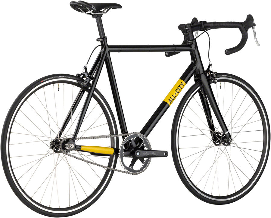 All-City Thunderdome Bike - 700c Aluminum Gold Fang 55cm