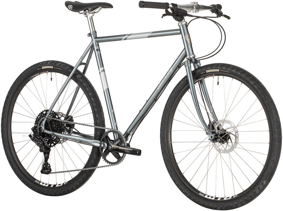 All-City Space Horse Bike - 650b Steel MicroShift Moon Powder 49cm