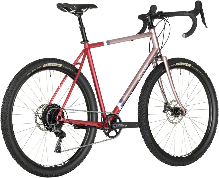All-City Gorilla Monsoon Bike - 650b Steel GRX Hotberry Rhubarb 43cm