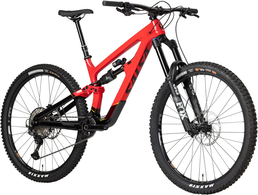 Salsa Cassidy Carbon XT Bike - 29" Carbon Red Large