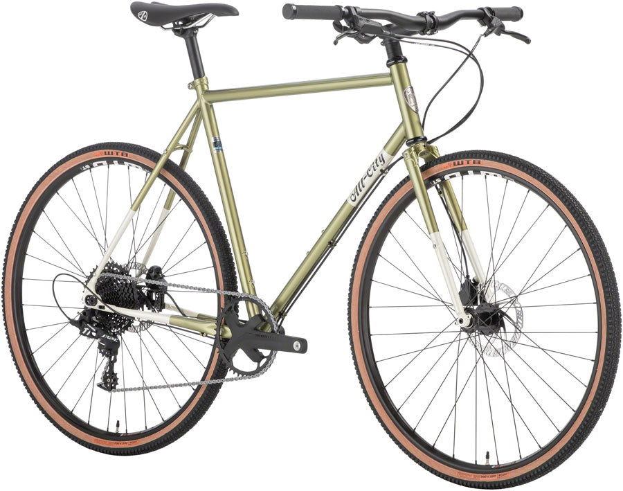 All-City Super Professional Apex 1 Bike - 700c Steel Flash Basil 55cm