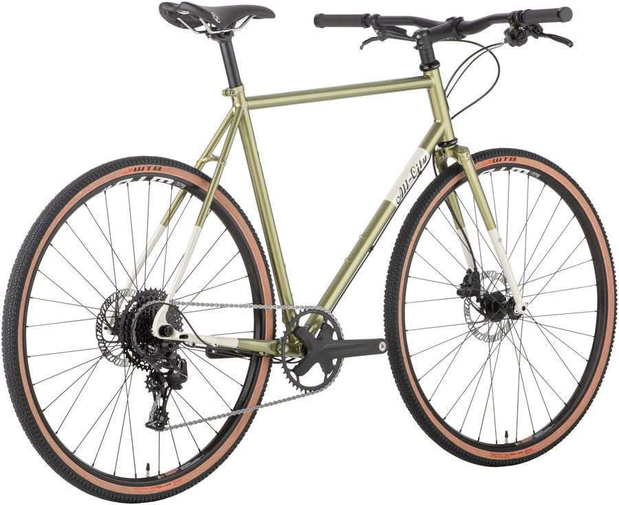 All-City Super Professional Apex 1 Bike - 700c Steel Flash Basil 55cm