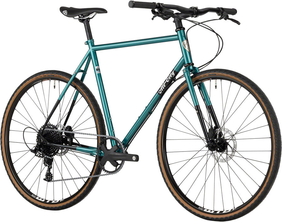 All-City Super Professional Apex Bike - 700c Steel Apex Night Jade 52cm