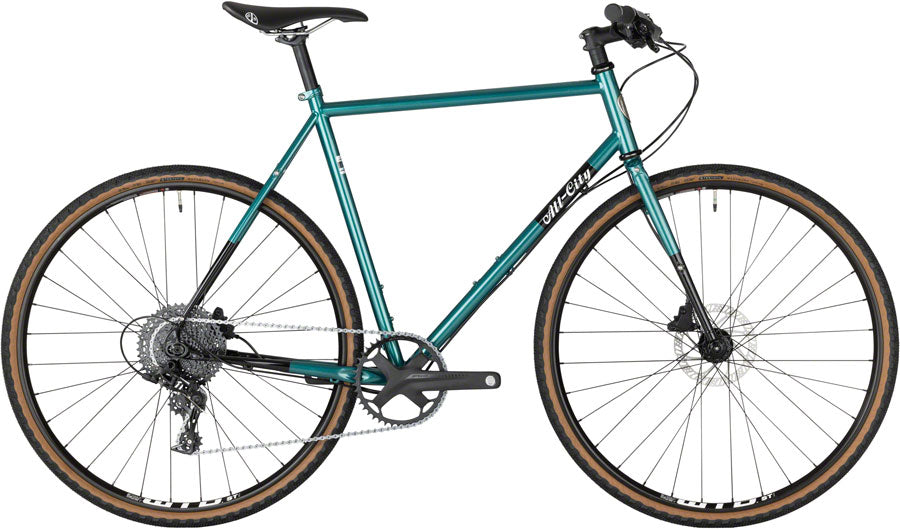 All-City Super Professional Apex Bike - 700c Steel Apex Night Jade 58cm
