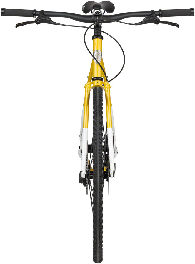 All-City Super Professional Flat Bar Single Speed Bike - 700c Steel Lemon Dab 46cm