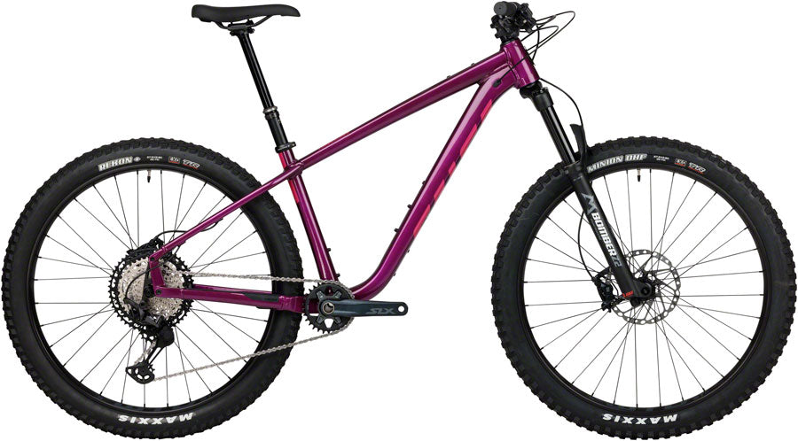 Salsa Timberjack XT Z2 Bike - 27.5" Aluminum Purple Large