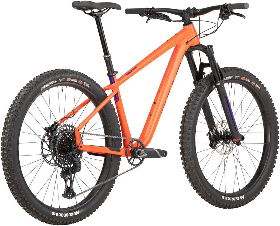 Salsa Timberjack GX Eagle 27.5+ Bike - 27.5" Aluminum Red Orange X-Small