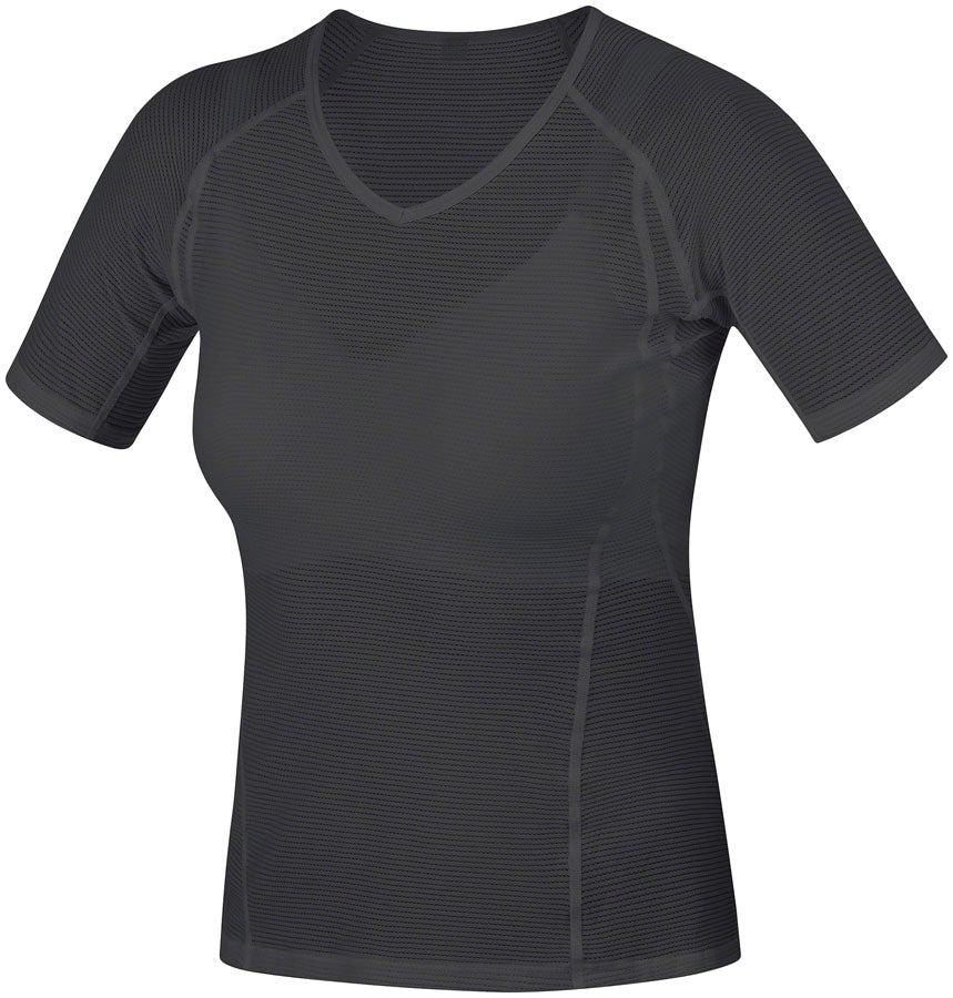 Gorewear Base Layer Shirt - Black Womens Medium