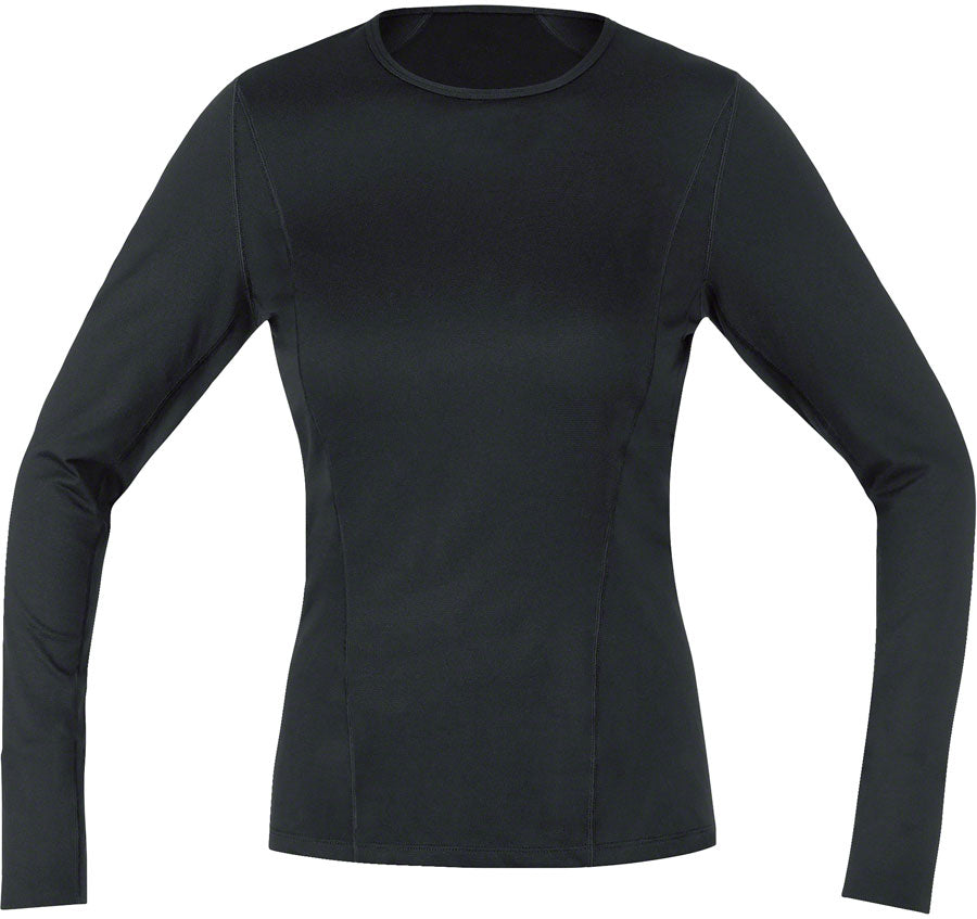 Gorewear Base Layer Thermo Long Sleeve Shirt - Black Womens Medium