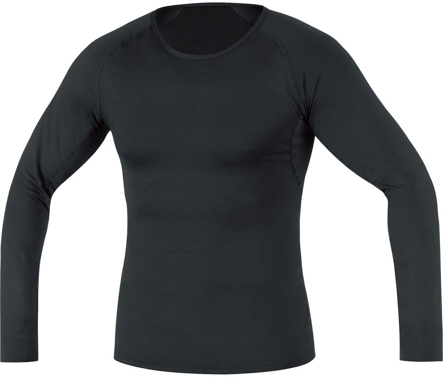 Gorewear Base Layer Thermo Long Sleeve Shirt - Black Mens Large