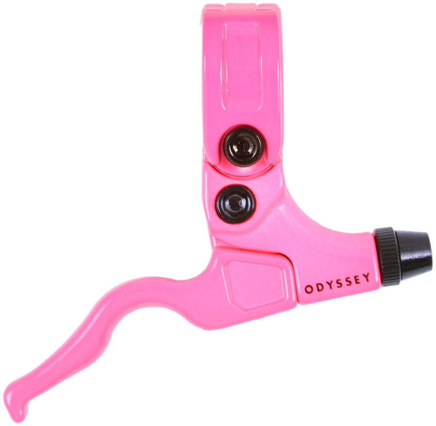 Odyssey Monolever Trigger Brake Lever - Right Hot Pink