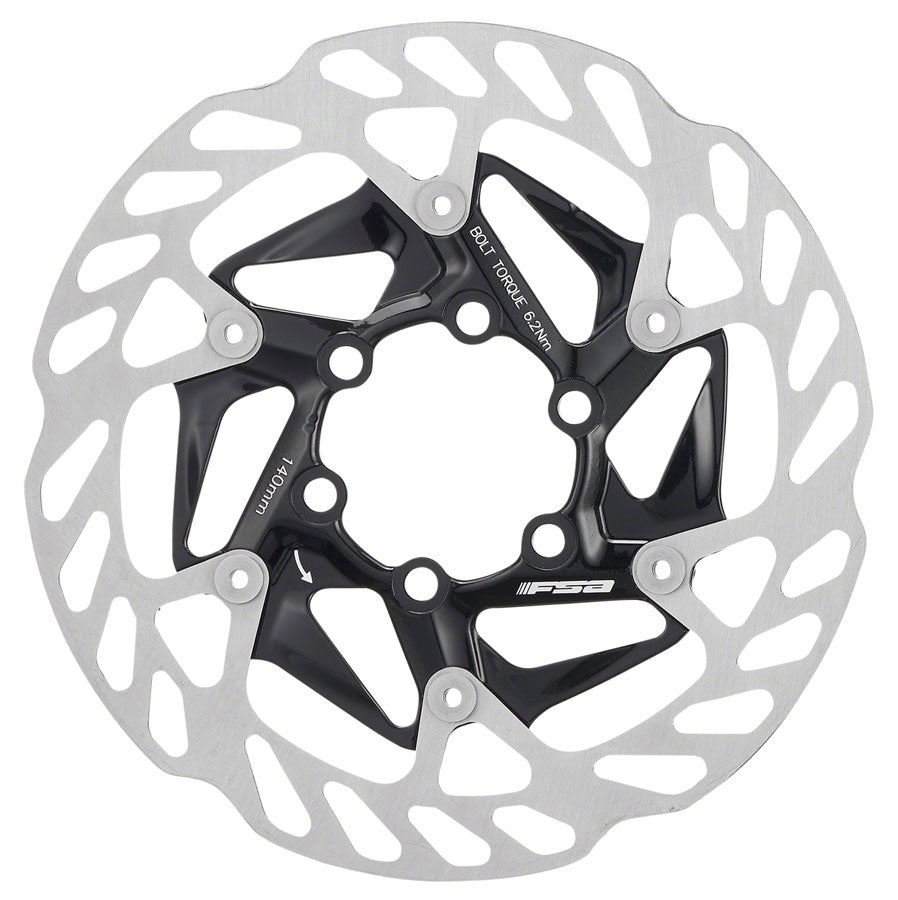 Full Speed Ahead K-Force WE Disc Brake Rotor - 140mm 6-Bolt Silver