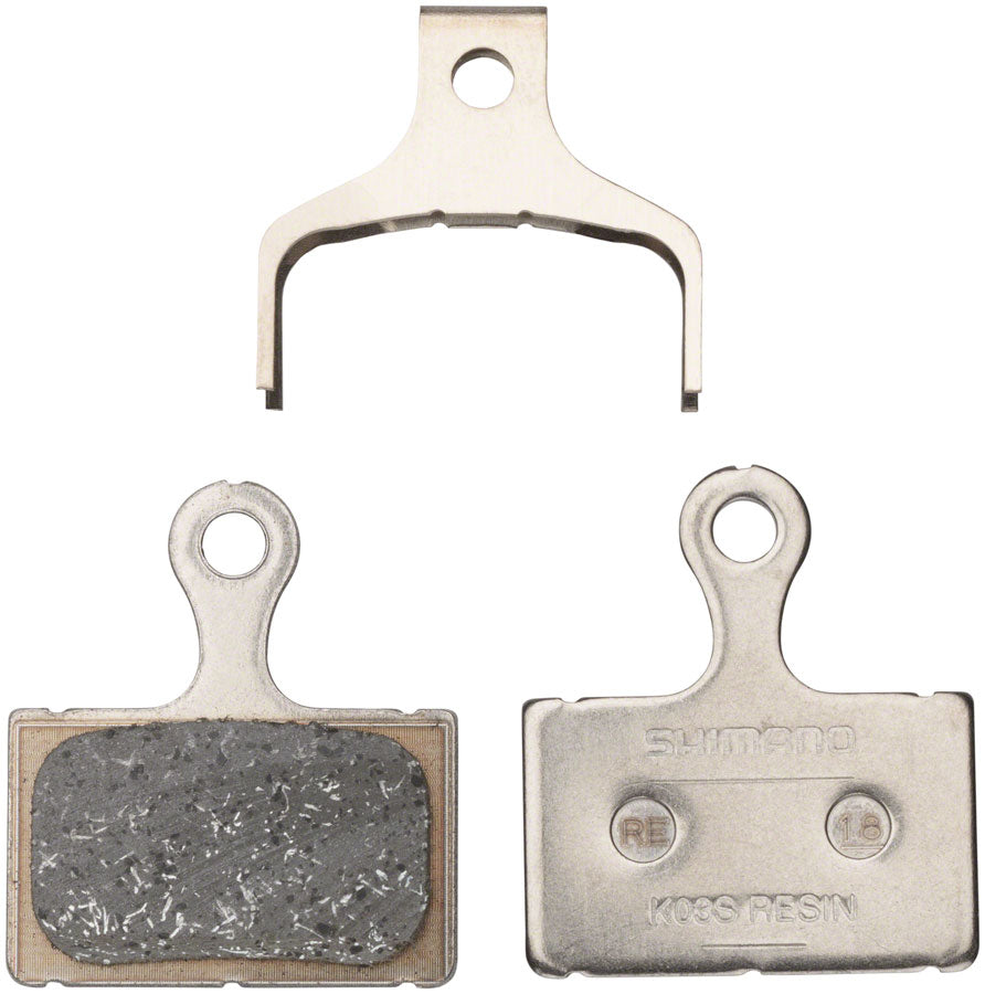 Shimano K05S Disc Brake Pad Spring - Resin Compound Stainless Steel Back Plate
