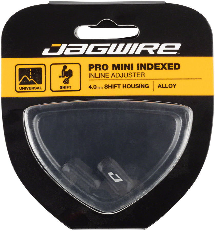 Jagwire Pro Mini Inline Indexed Cable Tension Adjusters Black