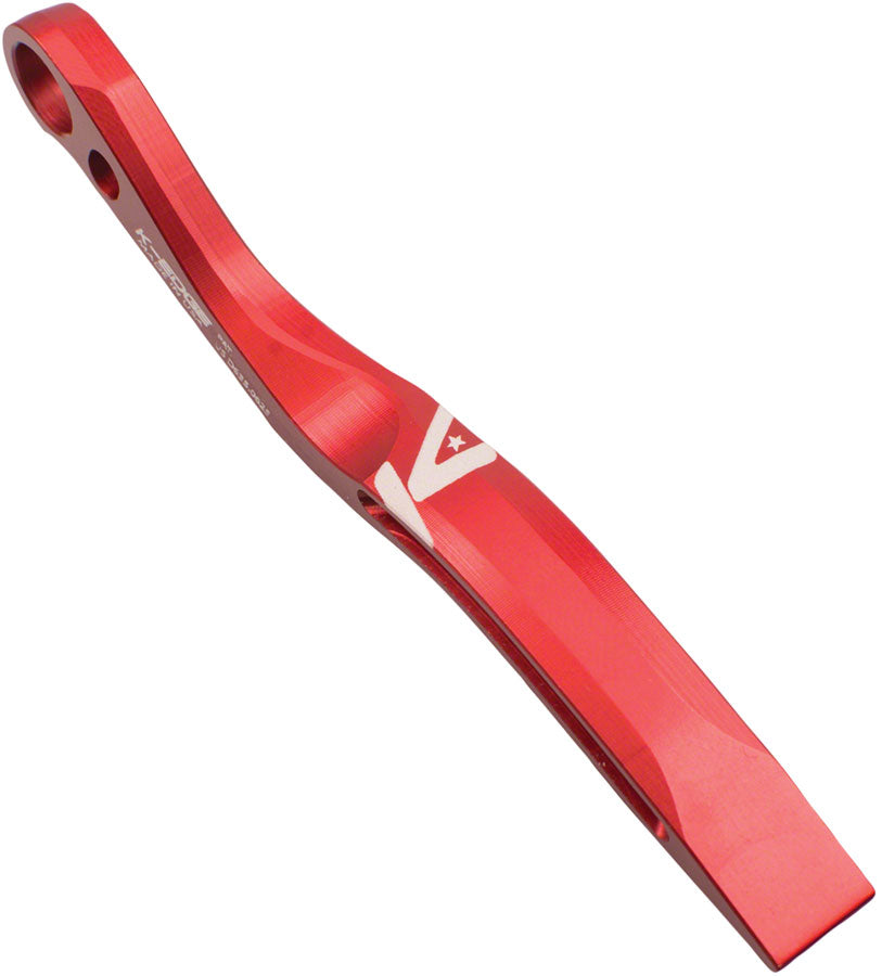 K-EDGE Pro Road Braze-on Chain Catcher Red
