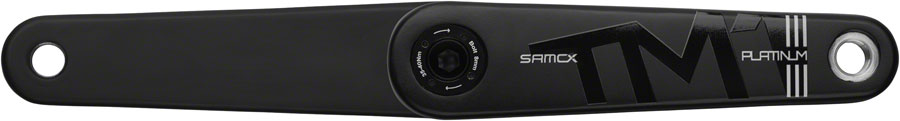 Samox Platinum TM-1 Carbon Crankset - 145mm 3-Bolt Direct Mount DUB Spindle BLK