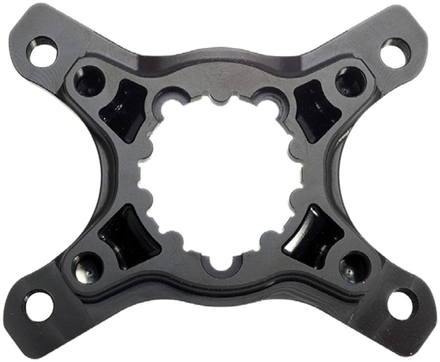 Cane Creek eeWings Chainring Spider - 4-Bolt 110 80 Asymmetric BCD CC 3-Bolt Mount Type Shimano GRX 1x 2x System Only BLK