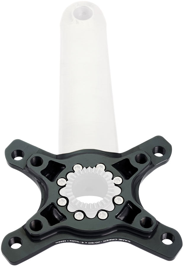 Cane Creek eeWings Chainring Spider - 4-Bolt 110 80 Asymmetric BCD 8-Bolt Mount Type Shimano GRX 1x 2x Systems BLK