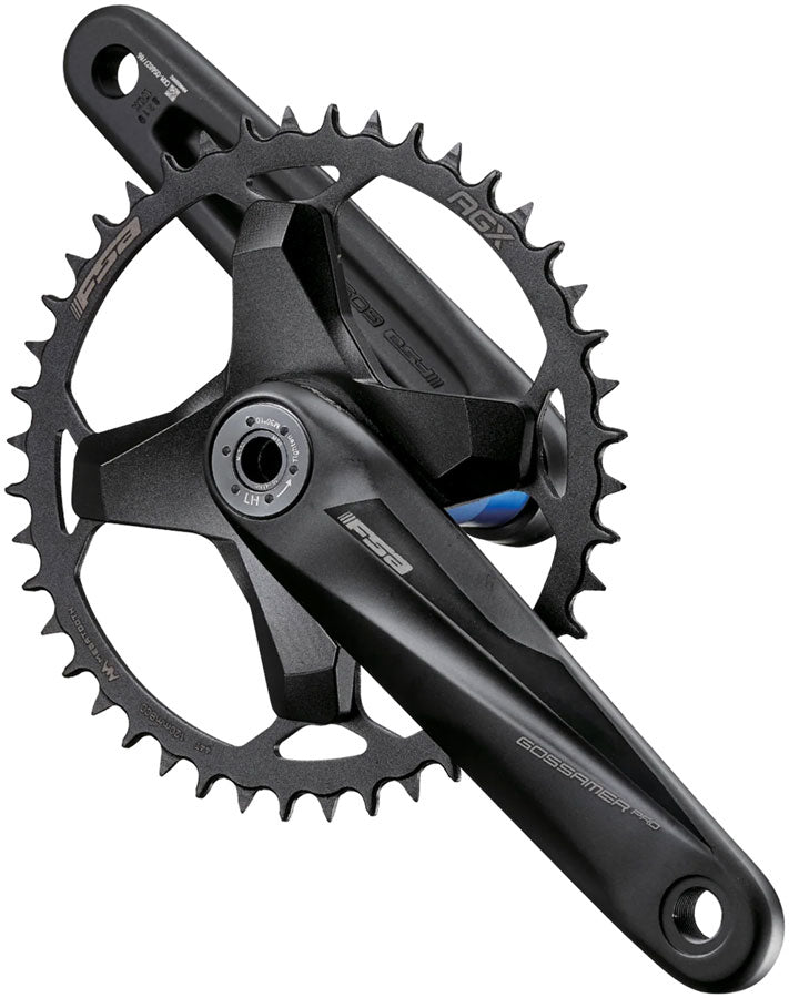 FSA Gossamer Pro AGX+ Modular Crankset 40T 170mm N11 - Black