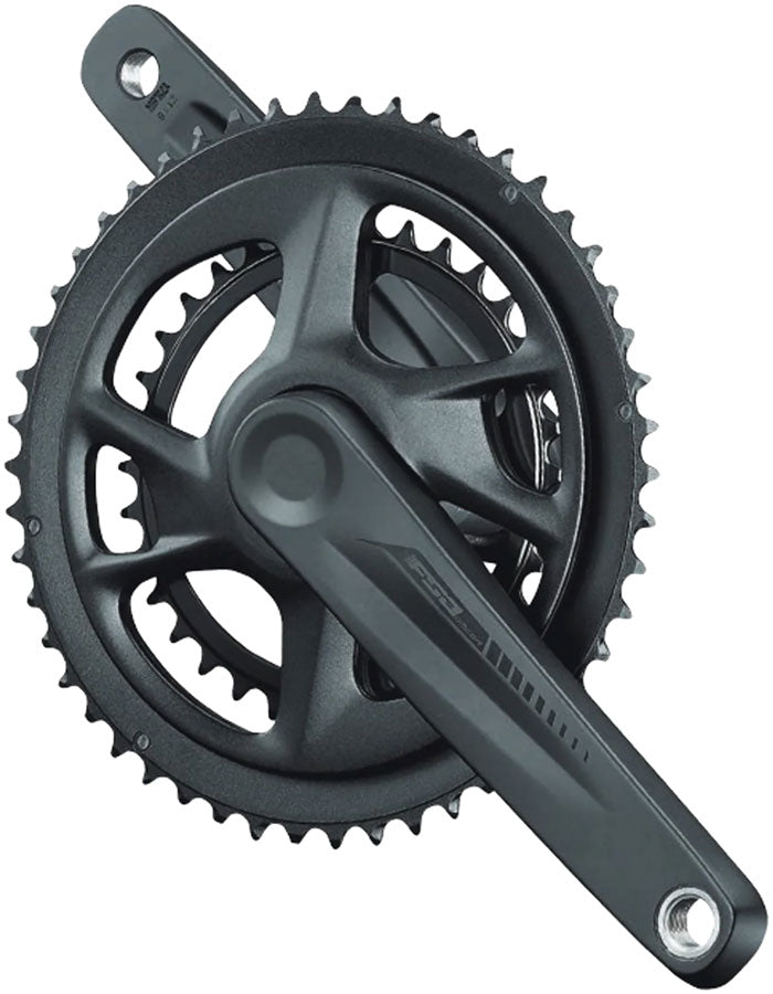 FSA Omega AGX+ Crankset 46/30T 165mm MegaExo - Black