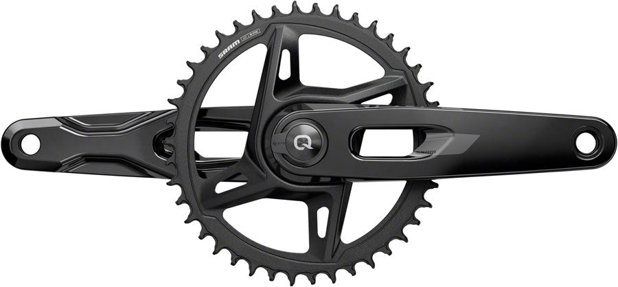 SRAM Rival 1x XPLR AXS Power Meter Wide Crankset - 172.5mm 12/13-Speed 42t 8-Bolt Direct Mount DUB PM Spindle Carbon E1