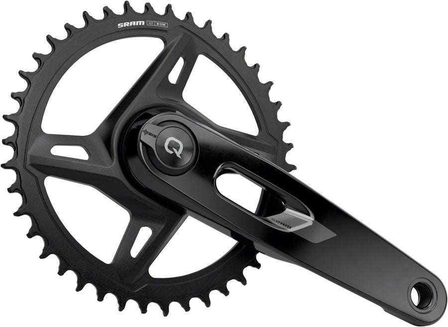 SRAM Rival 1x XPLR AXS Power Meter Wide Crankset - 175mm 12/13-Speed 42t 8-Bolt Direct Mount DUB PM Spindle Carbon E1