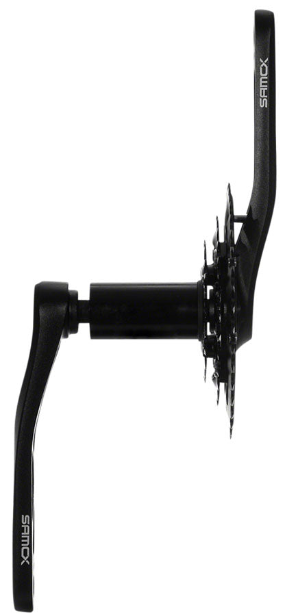 Samox X3s Crankset - 175mm 9/10 Speed 40/30/22t 96/64 BCD JIS Square Taper Spindle Inferface BLK