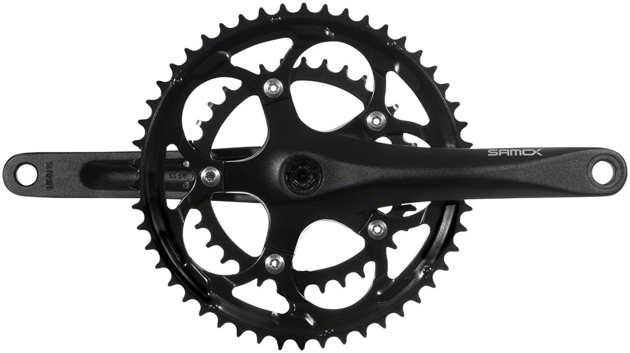 Samox R3s Crankset - 175mm 9-10-Speed 50/34t 110 bcd JIS Square Taper Black