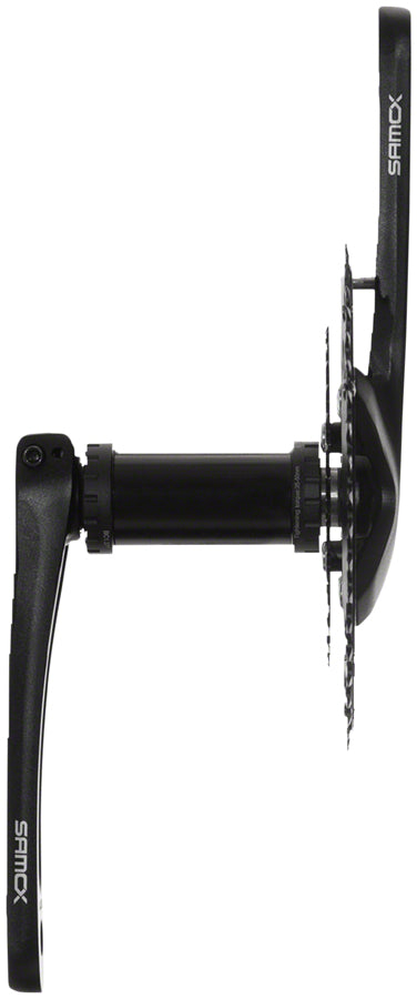 Samox G3 Crankset - 175mm 10-11 Speed 44/28t 104/64bcd 24mm Spindle Black