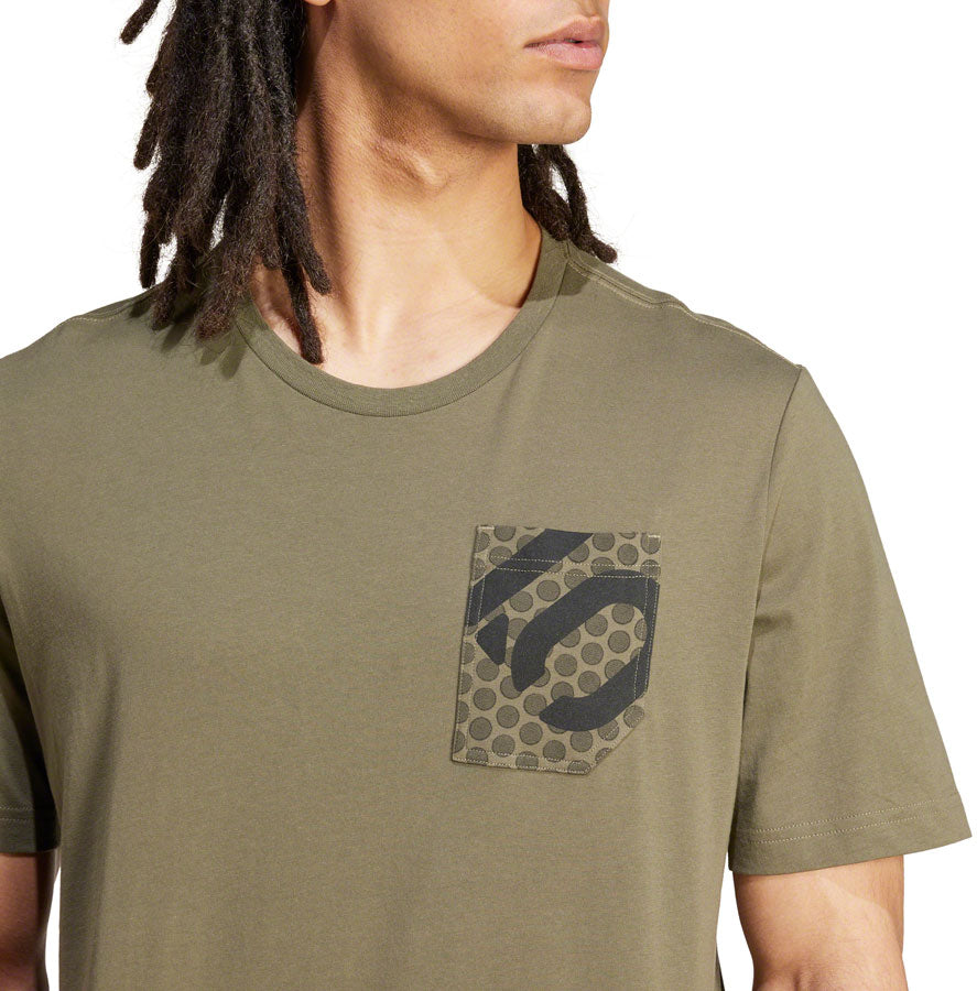 Five Ten Botb T-Shirt - Olive Strata Mens X-Large