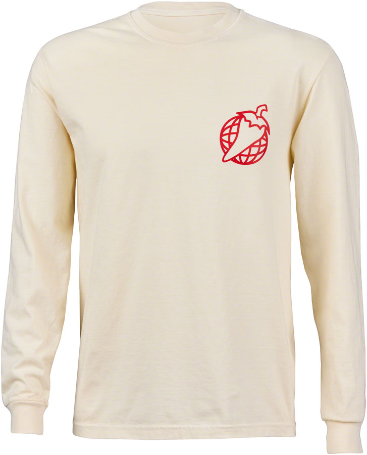 Salsa Logo Long Sleeve T-Shirt - Unisex Ivory 3X-Large