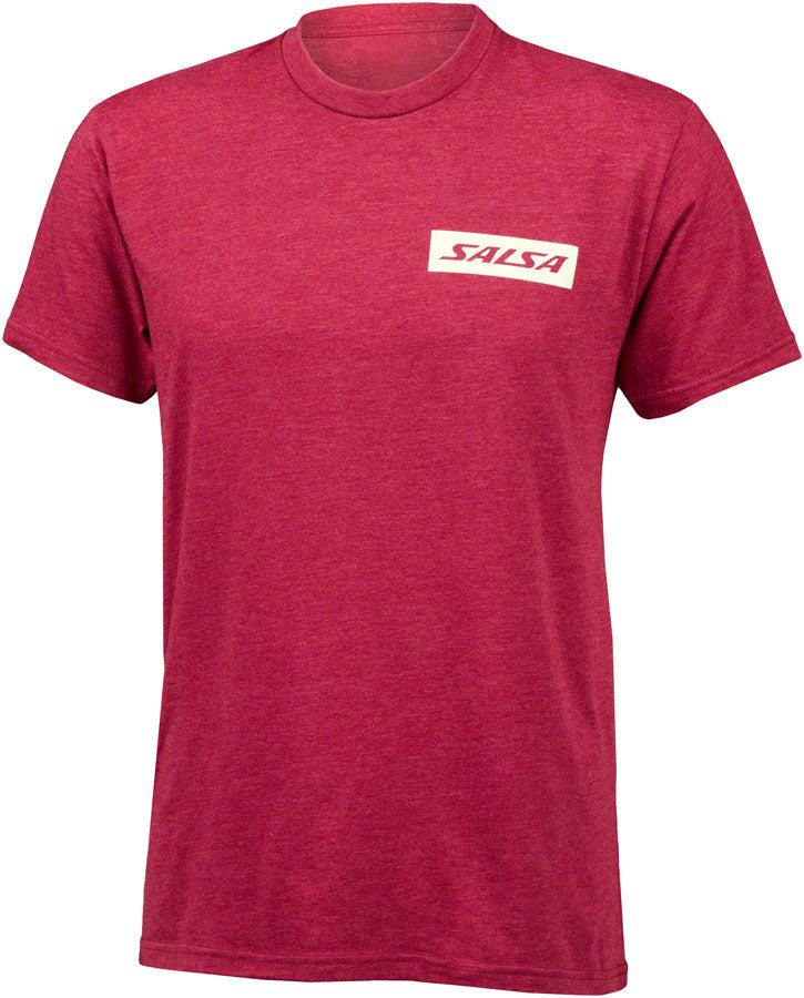 Salsa Logo Short Sleeve T-Shirt - Unisex Red X-Large