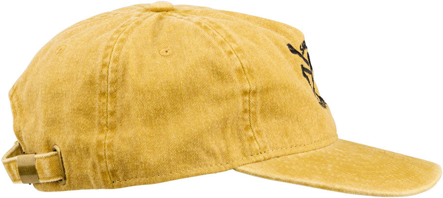 Surly Skullet Strap Back Hat - Mustard One Size