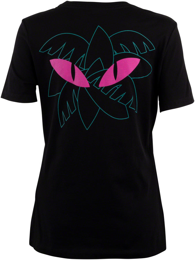All-City Night Claw Womens T-Shirt - Black Blue/ Green Magenta Small