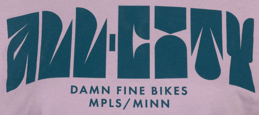 All-City Week-Endo Unisex Long Sleeve T-Shirt - Orchid Dark Teal 3X-Large