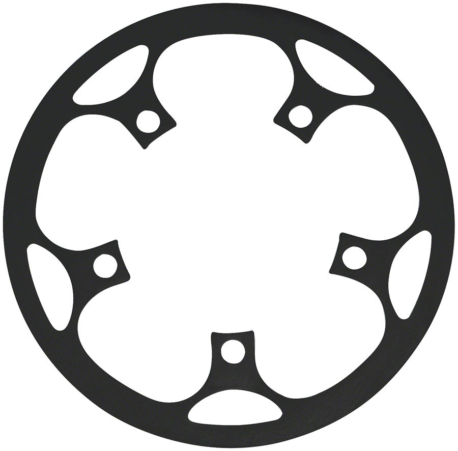 Samox BG22 Chainring Guard/Guide - For 36-46t 110 BCD Aluminum Black