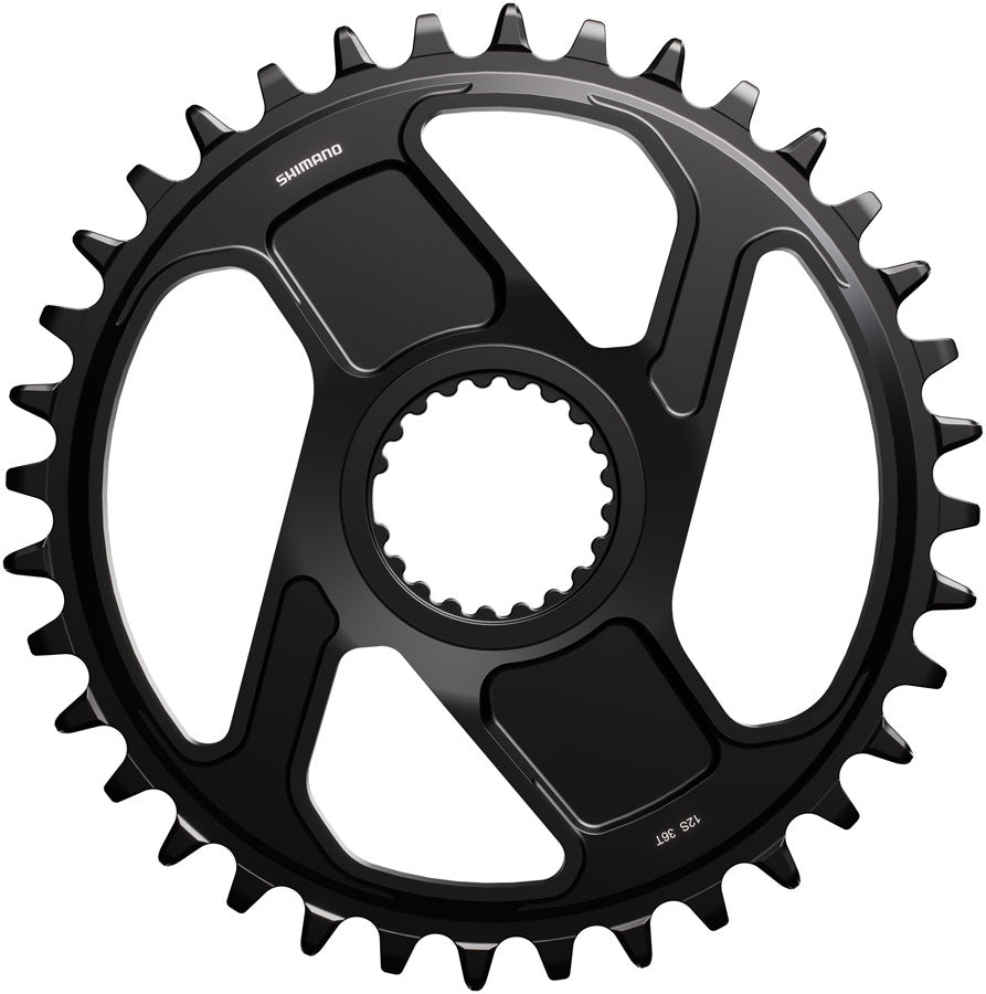 Shimano Deore XT SM-CRM86 1x Direct Mount Chainring - 36t Shimano Direct Mount For 12-Speed HG+ Chain Fits FC-M8200 Crank BLK