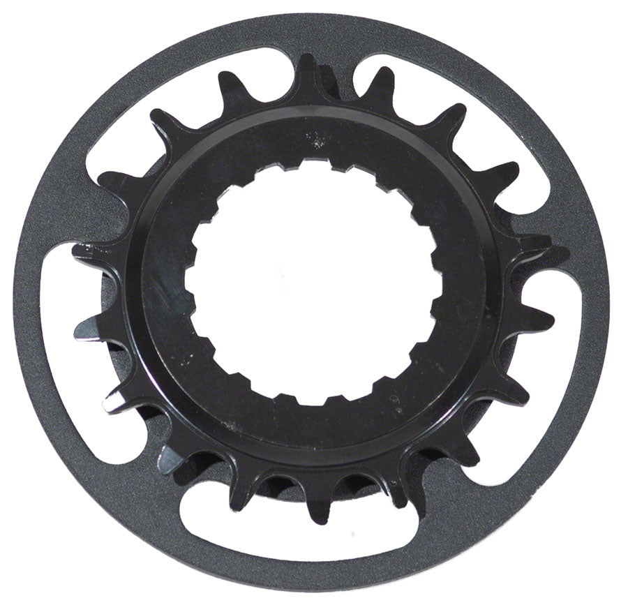 Samox Bosch GEN 2 Steel CNC Chainring with Single Chainguide - 18t Black