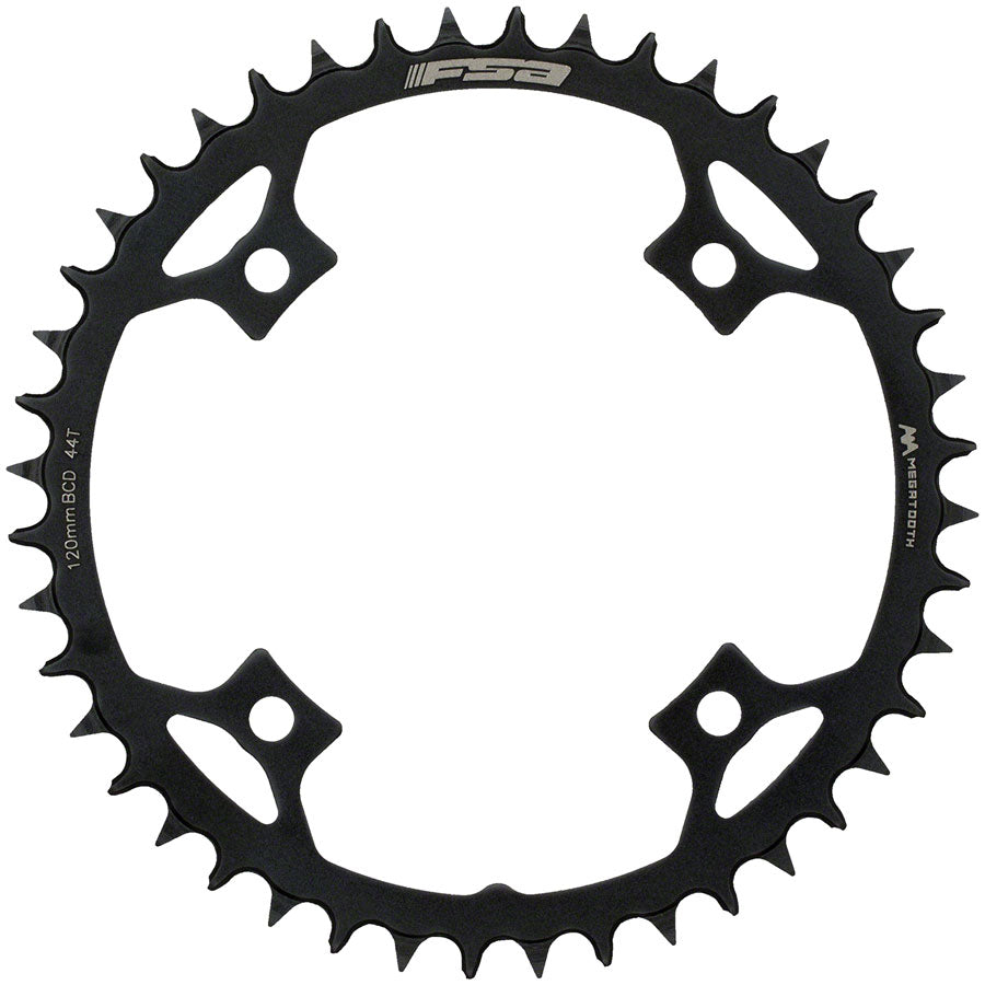 Full Speed Ahead Gossamer Pro AGX+ MegaTooth Chainring - 44t 120mm BCD Aluminum BLK
