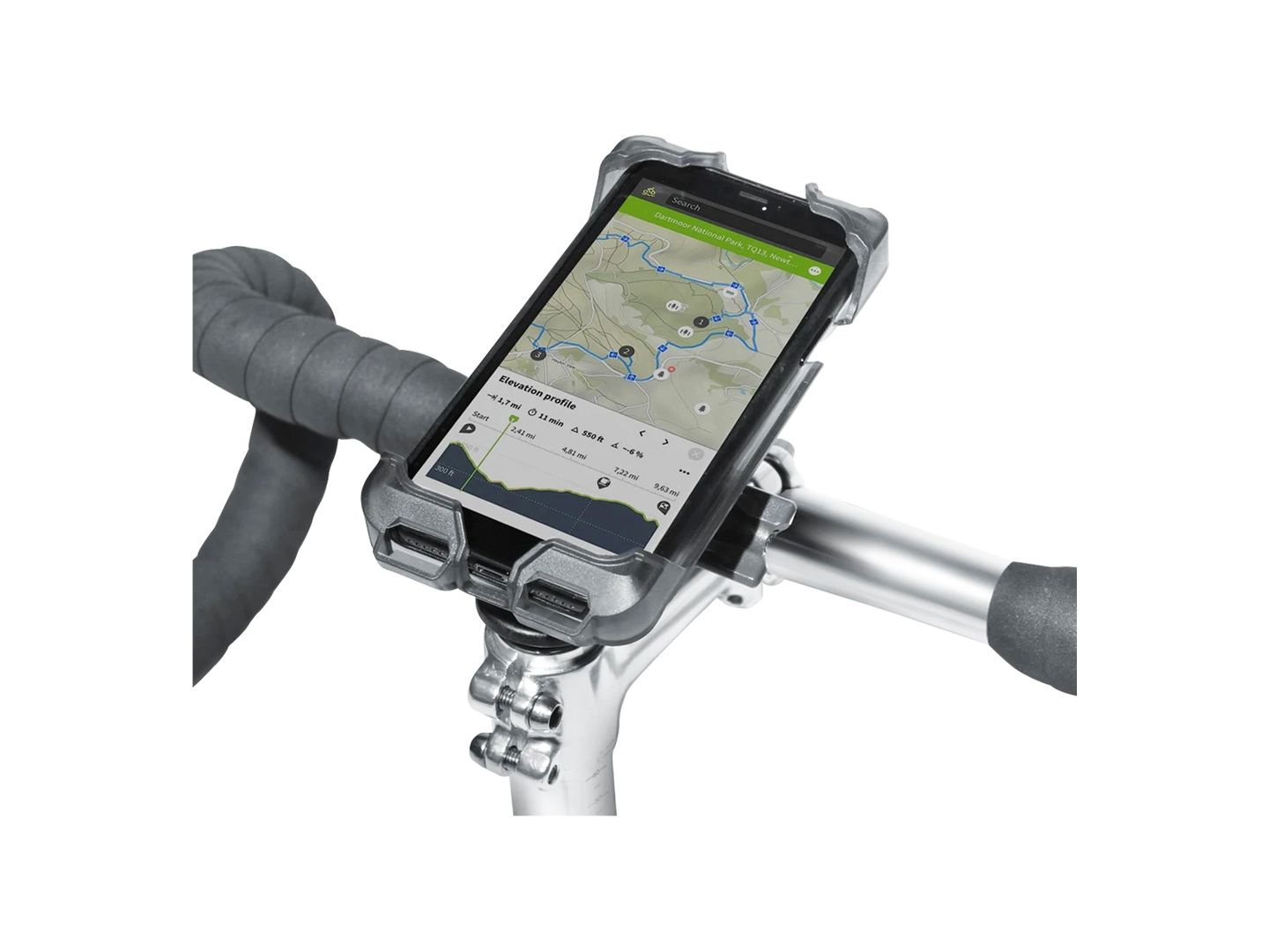 Delta Smartphone Phone Holder: Black