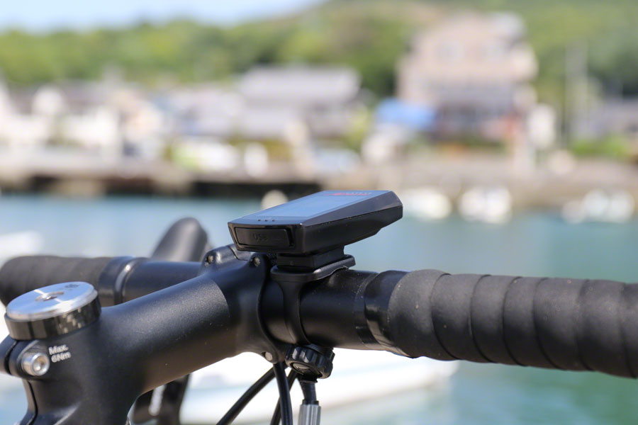 CatEye AirGPS Cycling Computer - with CDC Cadence Sensor Black