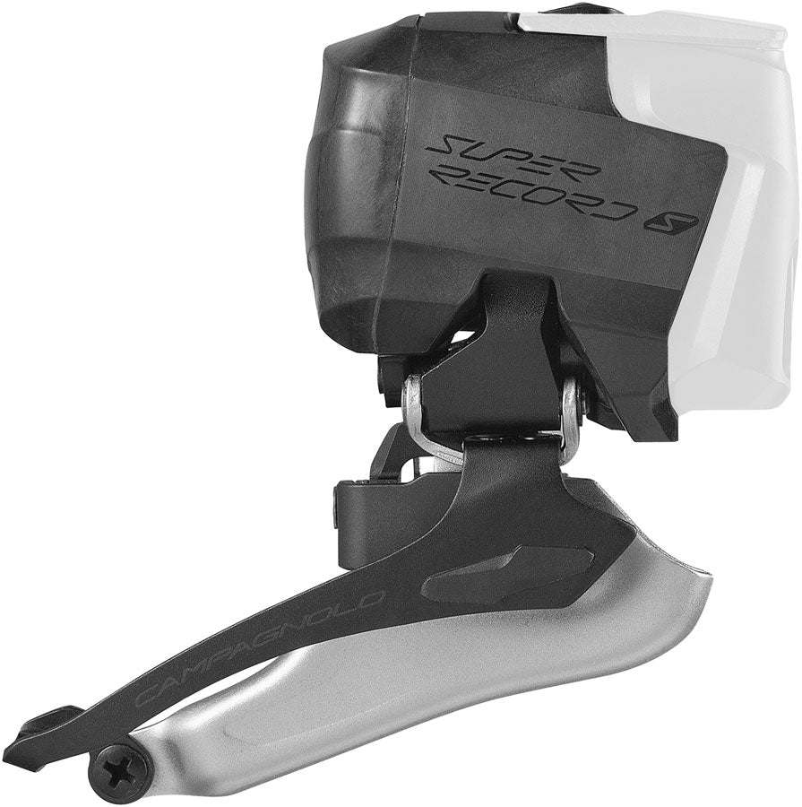 Campagnolo Super Record S Wireless Front Derailleur - 12-Speed Braze-On Battery Sold Separate BLK
