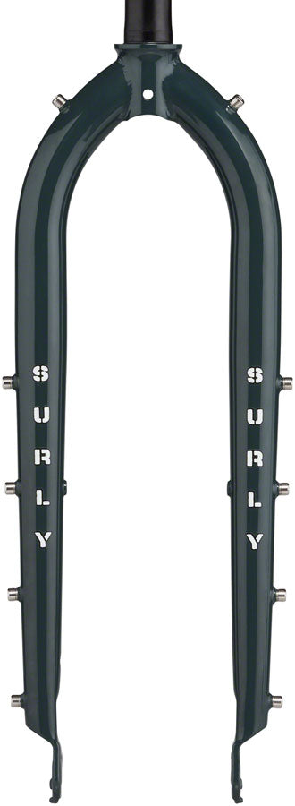 Surly Cocktail Fork - 27.5" / 29" QRx100mm 1-1/8" Straight Steerer 445mm Axle To Crown Steel Orloks Shadow