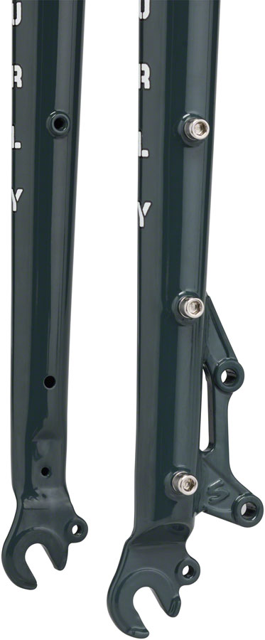 Surly Cocktail Fork - 27.5" / 29" QRx100mm 1-1/8" Straight Steerer 445mm Axle To Crown Steel Orloks Shadow