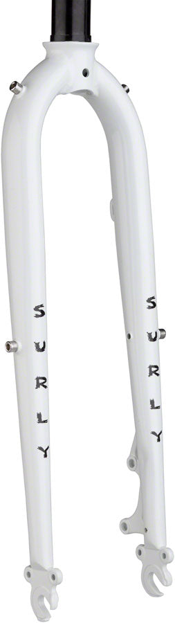 Surly Preamble 650b Fork 9x100mm QR 1-1/8" Straight Steerer Steel Thorfrost White