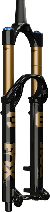 FOX 36 E-Optimized Factory Suspension Fork - 29" 160 mm 15 x 110 mm Kabolt-X 44mm Offset GRIP X Damper 58HT No ABS Shiny BLK