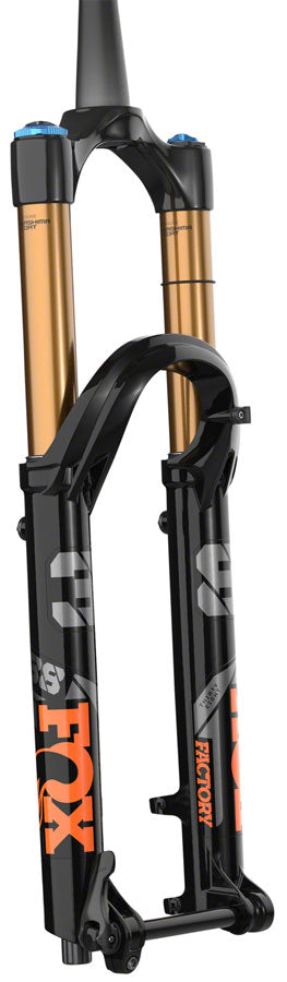 FOX 38 Factory Suspension Fork - 29" 170 mm 15QR x 110 mm 44 mm Offset Shiny BLK Grip 2