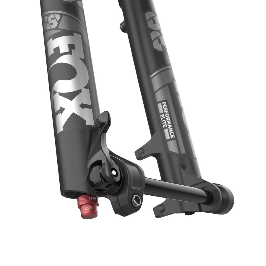 FOX 38 Performance Elite Suspension Fork - 29" 170 mm 15QR x 110 mm 44 mm Offset Matte BLK Grip 2