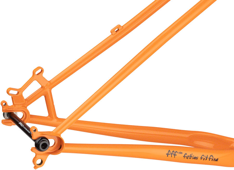 Surly Lowside Frameset - 27.5" Steel Dream Tangerine Small