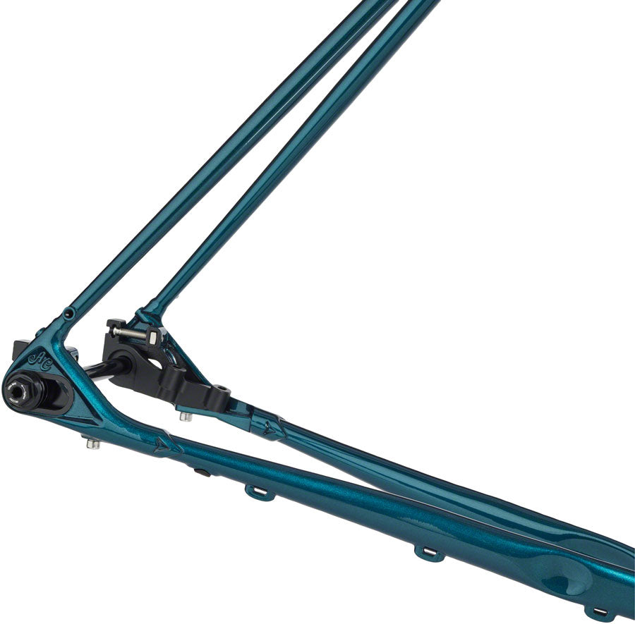 All-City Cosmic Stallion Frameset - 650b/700c Steel Rainbow Trout 58cm